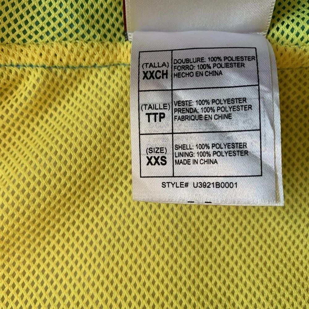 Disney Mickey Mouse Jacket Boy's Size XXS Windbreaker Full Zip Hood Lightweight - Picture 5 of 10